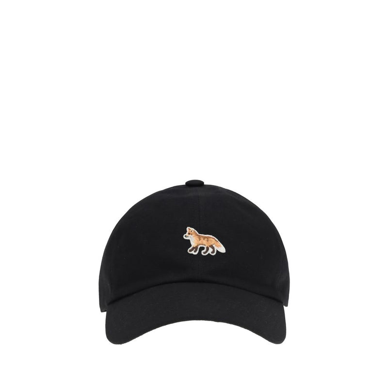 Casquette en coton noir Maison Kitsuné (Casquette de baseball)