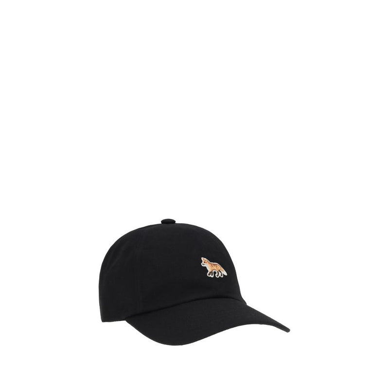 Casquette en coton noir Maison Kitsuné (Casquette de baseball)