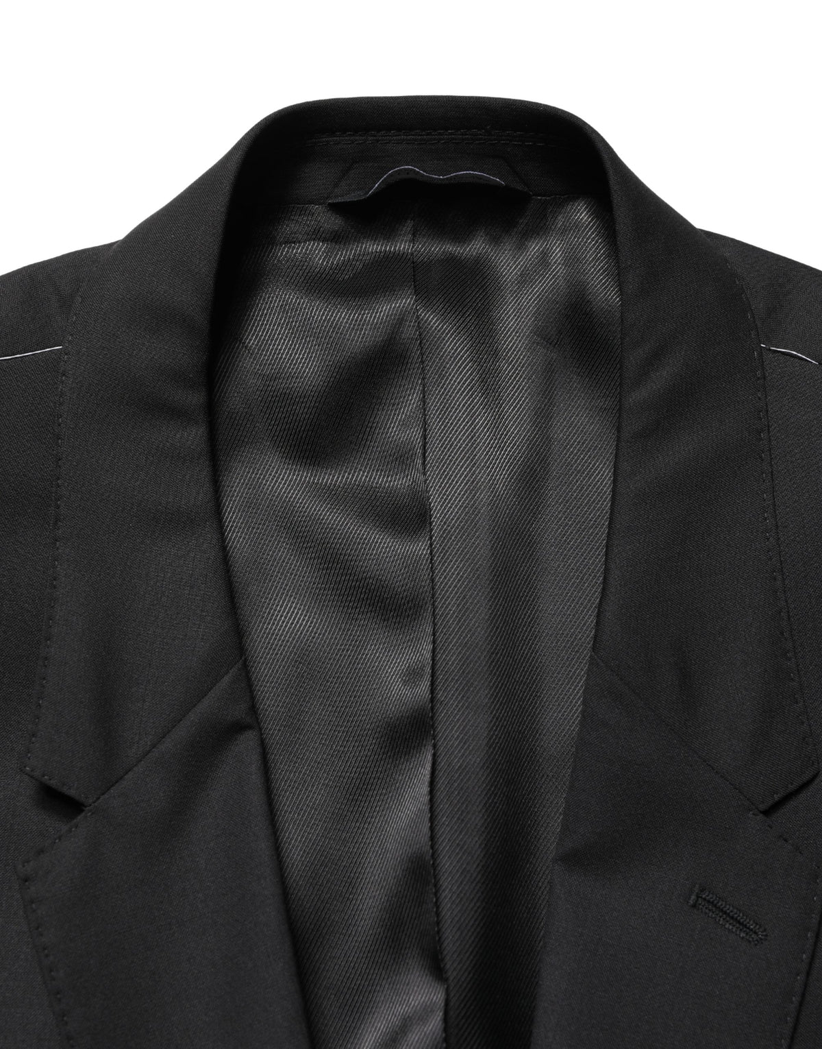 Veste de costume droite 2 boutons noire Dolce & Gabbana