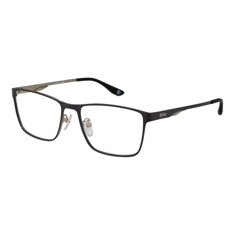 BMW Gray Metal Glasses Frames for Men