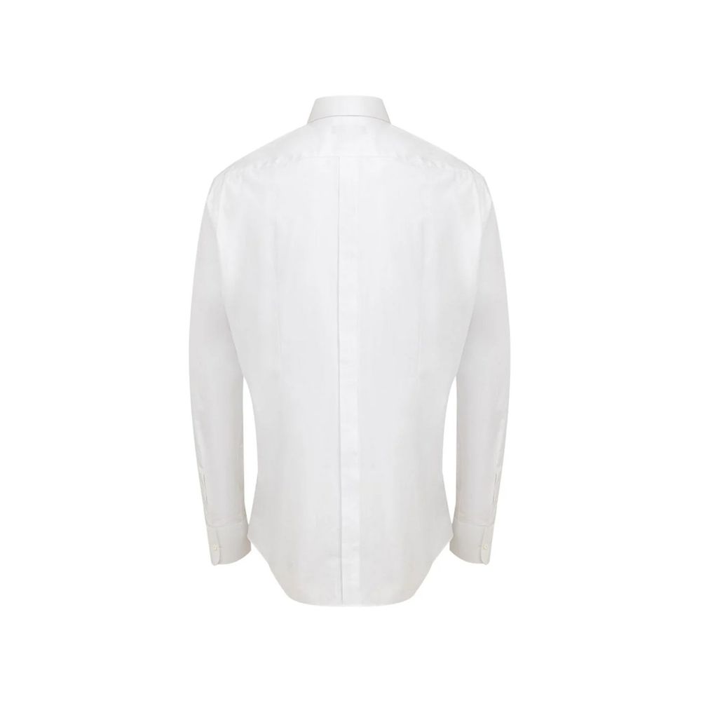 Chemise habillée blanche en coton Dolce &amp; Gabbana