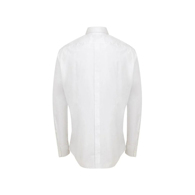 Chemise habillée blanche en coton Dolce &amp; Gabbana
