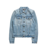 Amiri Blue Cotton Denim Jacket for Women