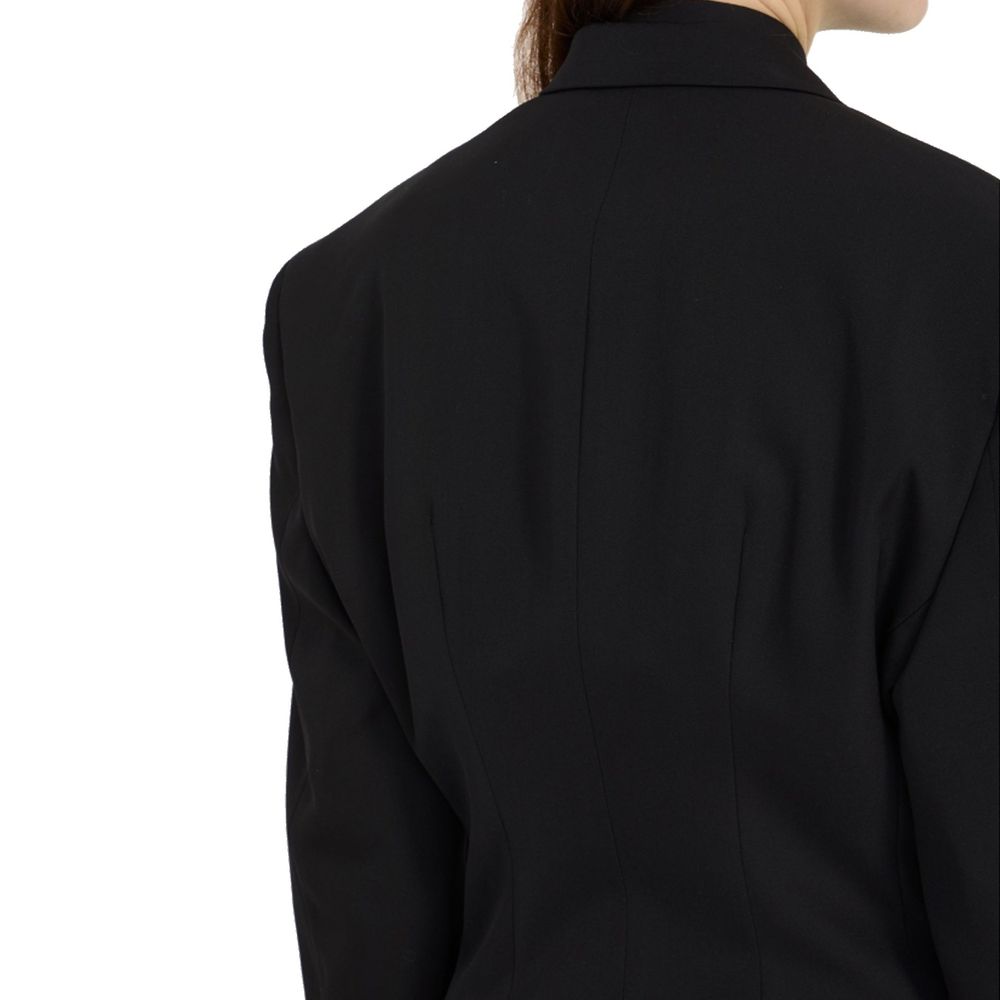 Balenciaga Black Wool Coat for Women