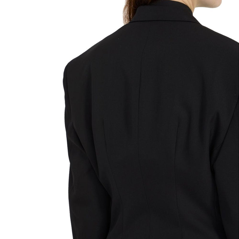 Balenciaga Black Wool Coat for Women