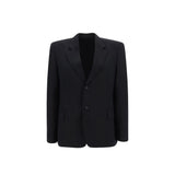 Balenciaga Black Wool Jacket and Coat for Women