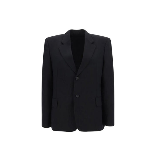 Balenciaga Black Wool Jacket and Coat for Women