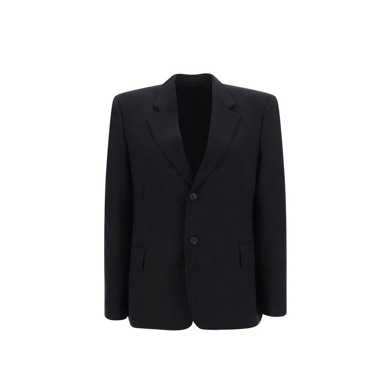 Balenciaga Black Wool Jacket and Coat for Women