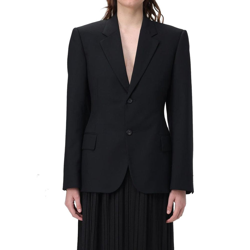 Balenciaga Black Wool Jacket and Coat for Women