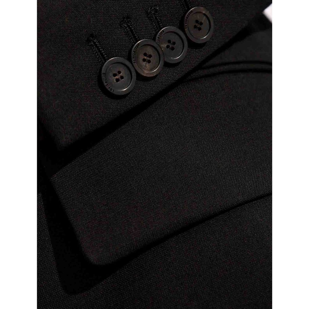 Balenciaga Black Wool Jacket and Coat for Women