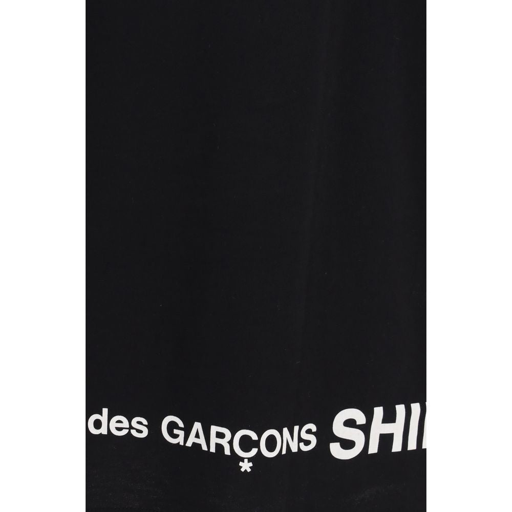 T-shirt en coton noir Comme des Garçons