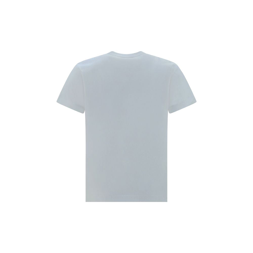T-shirt blanc en coton Comme Des Garçons Play