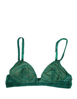 Dolce & Gabbana Green Soft Cup Bra - Luxurious Comfort