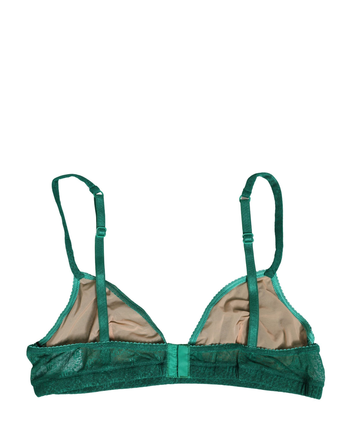 Dolce & Gabbana Green Soft Cup Bra - Luxurious Comfort