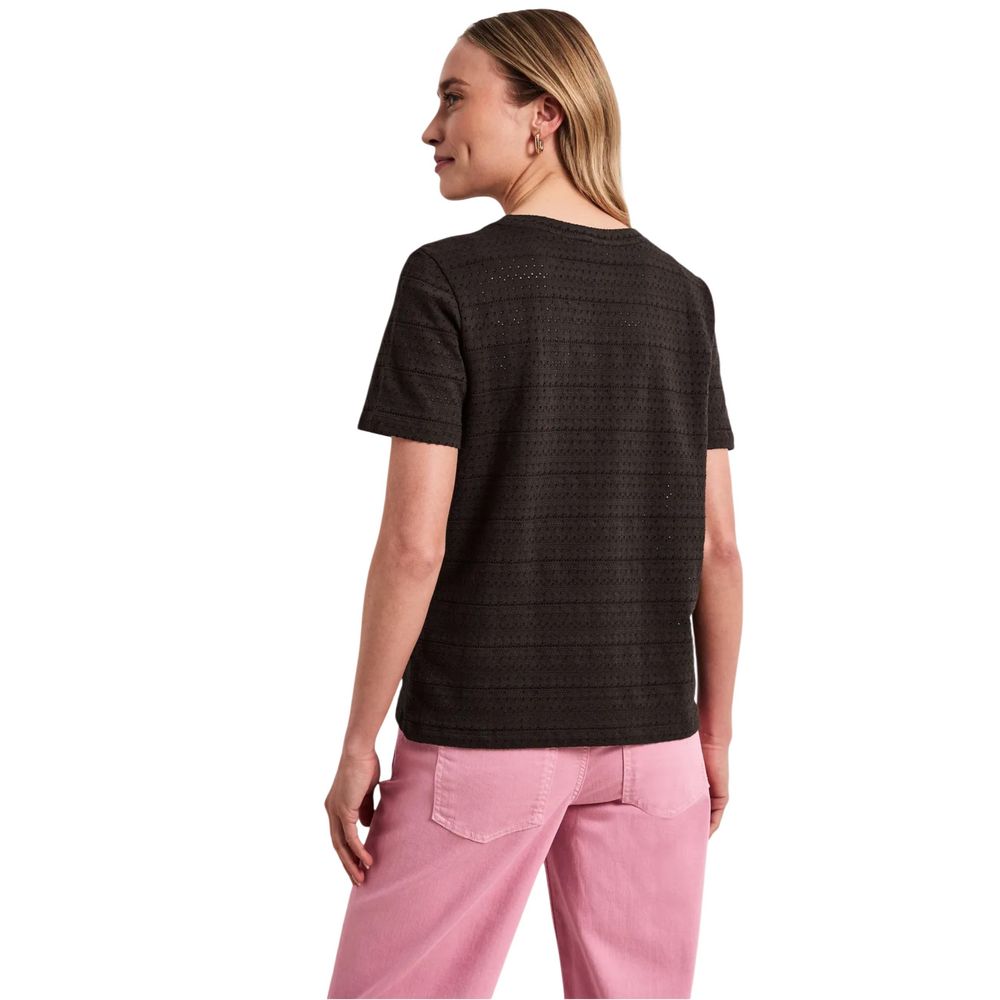 Street One Brown Cotton T-Shirt for Women