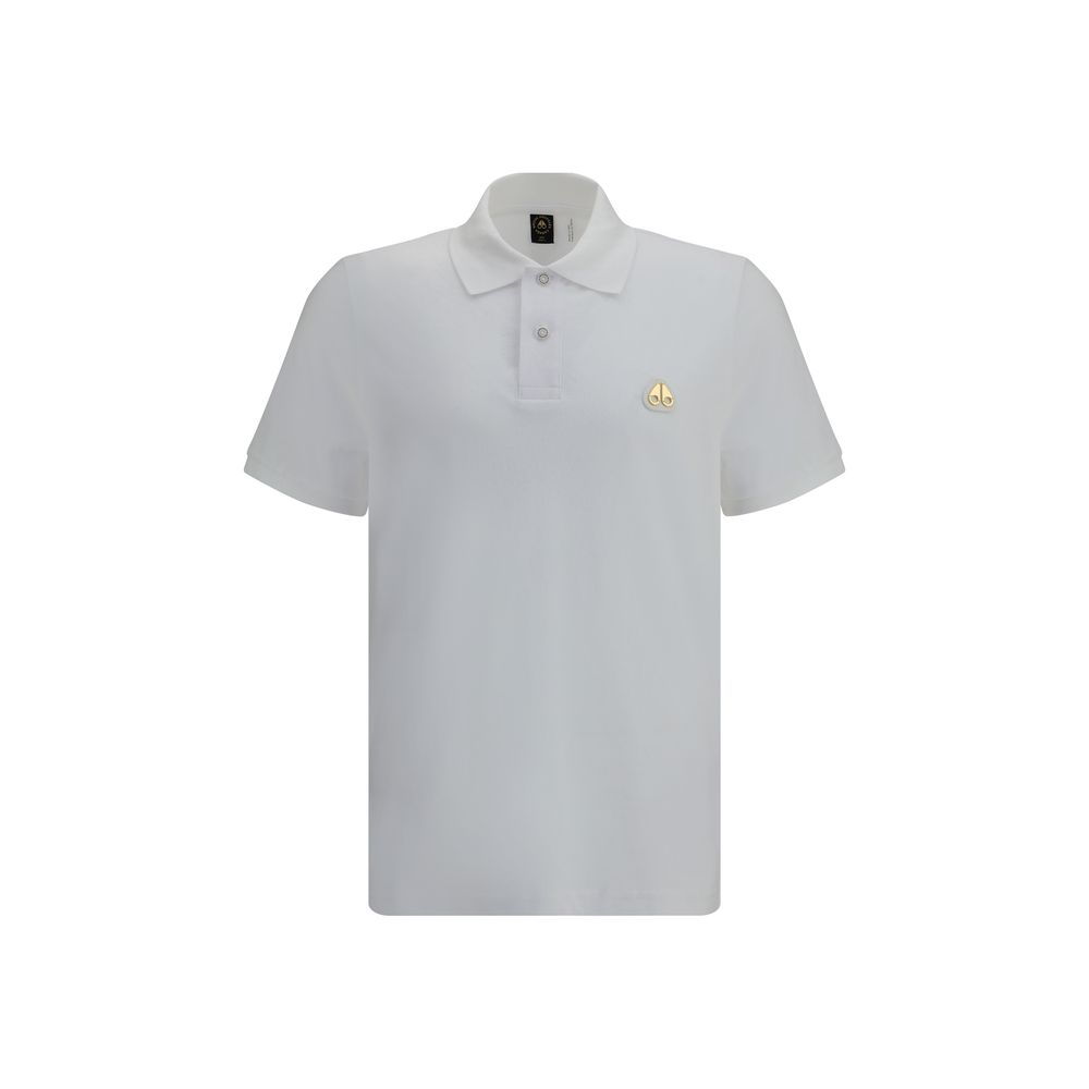 Polo Shirt Moose Knuckles Everett Gold pour Homme
