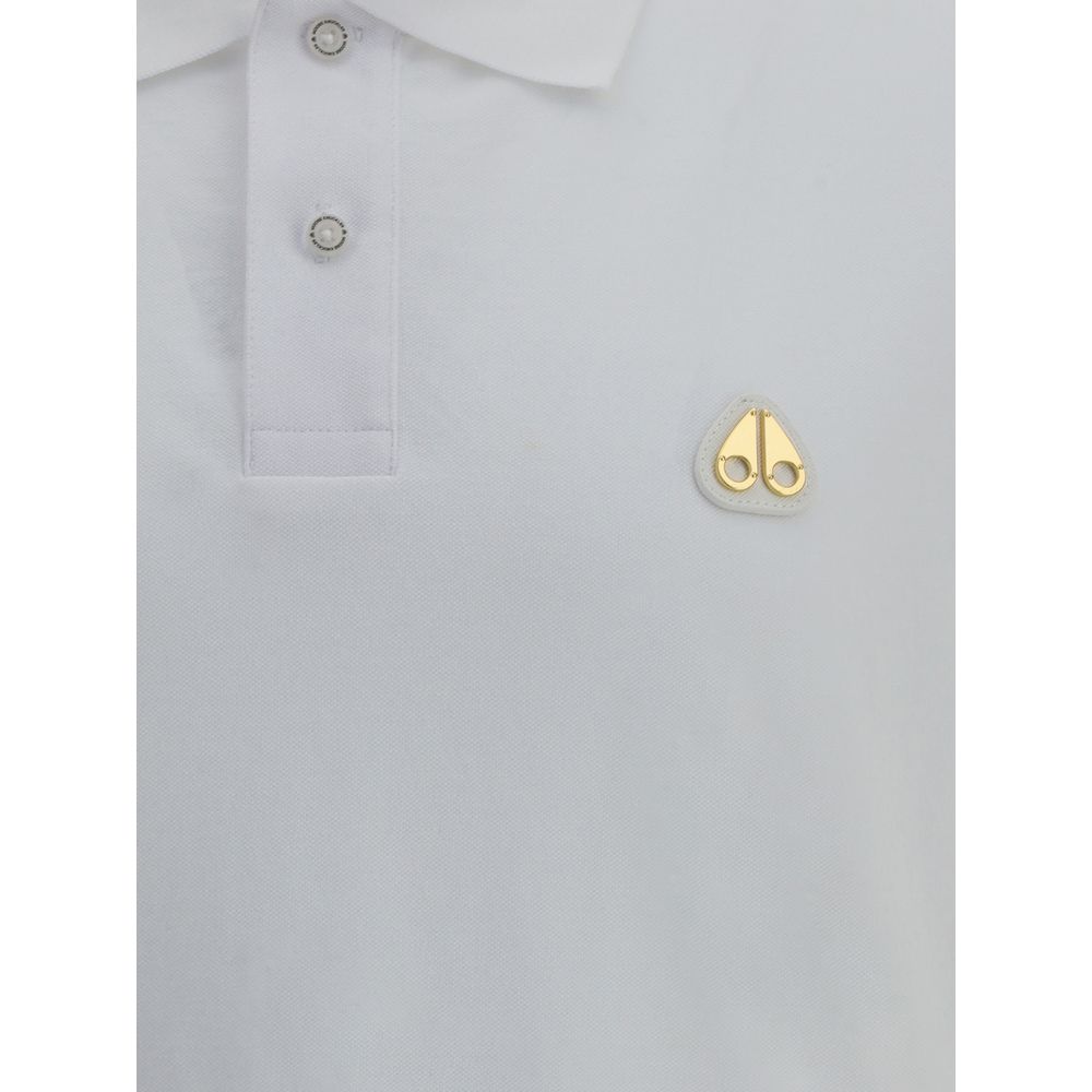 Polo Shirt Moose Knuckles Everett Gold pour Homme