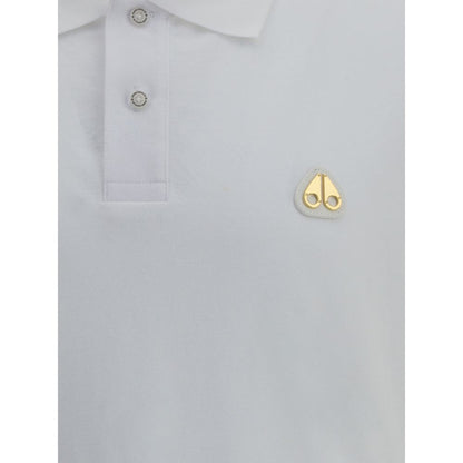 Polo Shirt Moose Knuckles Everett Gold pour Homme