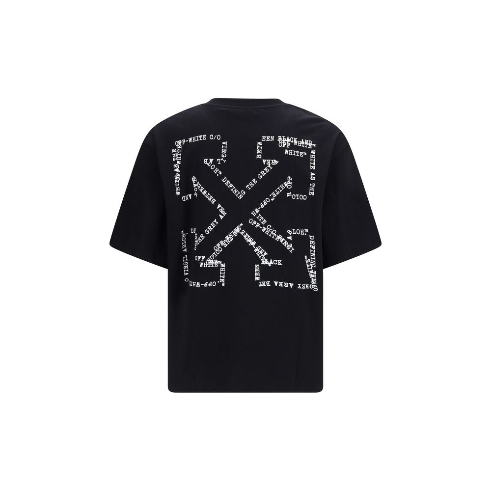 Off-White Type Arrow Skate T-Shirt in Black