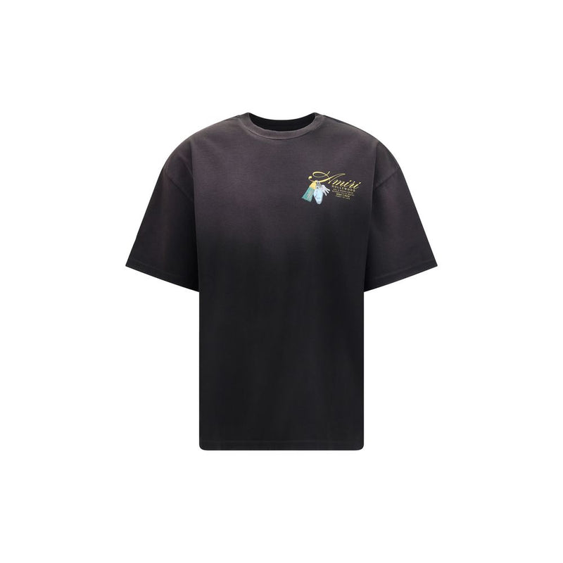 Amiri Chateau Keys Black Cotton T-Shirt