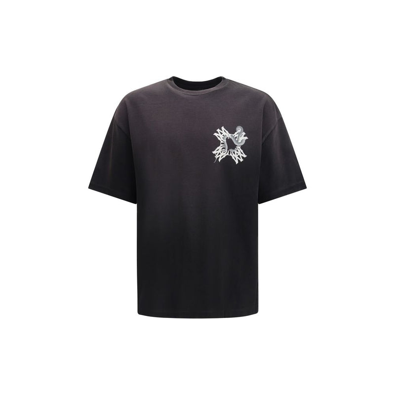 Amiri MA Squad Snake Black Cotton T-Shirt
