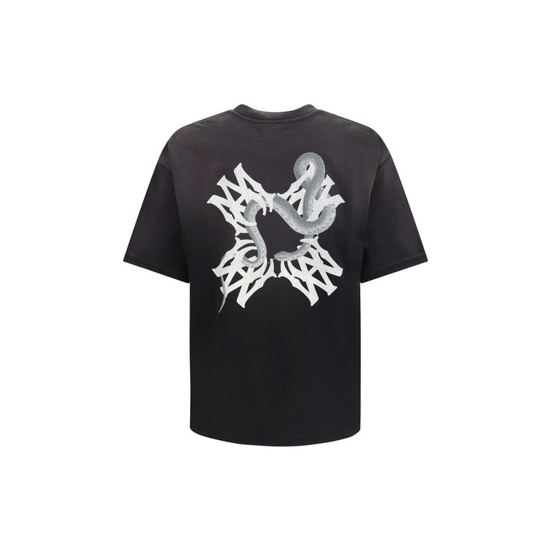 Amiri MA Squad Snake Black Cotton T-Shirt
