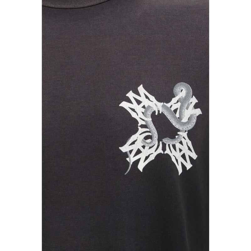Amiri MA Squad Snake Black Cotton T-Shirt