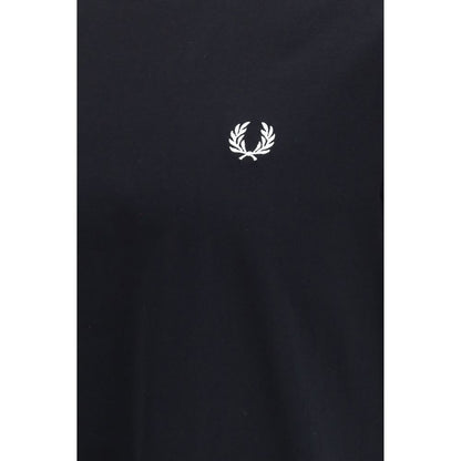 Vêtements de sport en coton noir Fred Perry