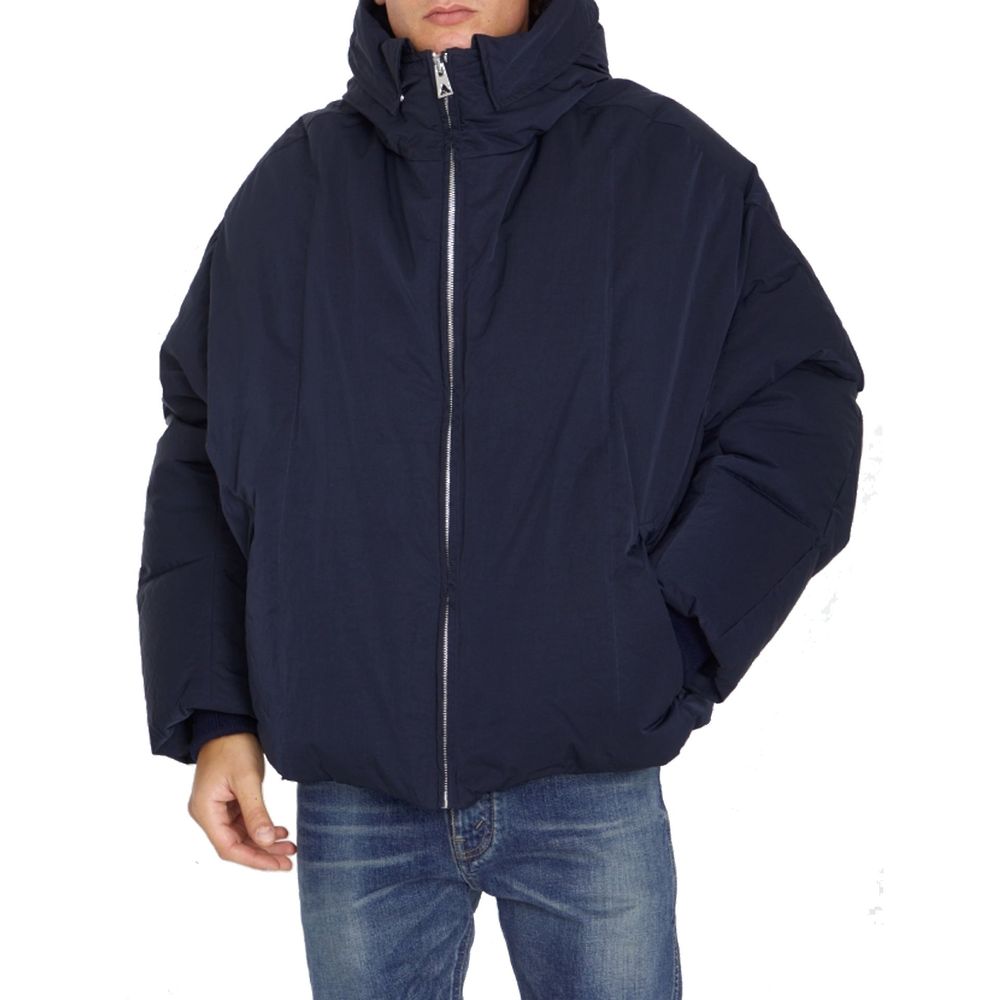 Blouson Bottega Veneta en polyamide bleu