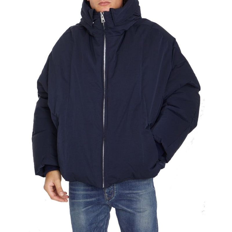 Blouson Bottega Veneta en polyamide bleu
