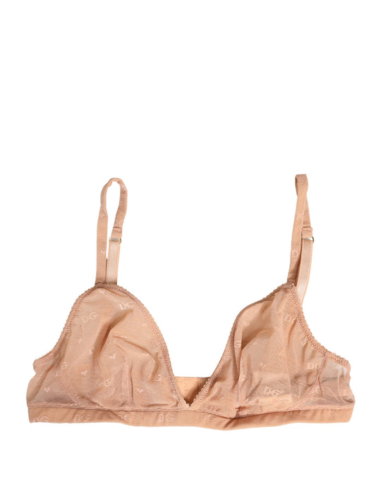 Dolce & Gabbana Soft Cup Bra in Beige - Luxurious Comfort