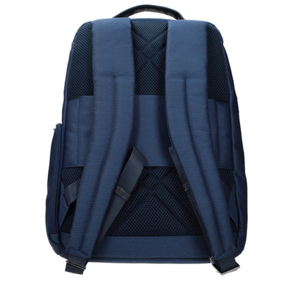 Piquadro Blauwe Stoffen Rugzak