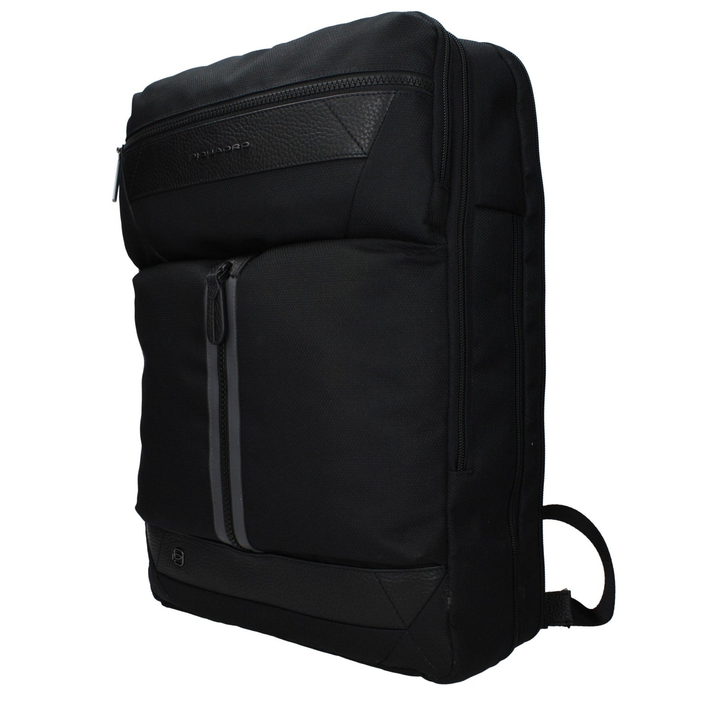 Piquadro Zwarte Stoffen Rugzak