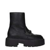 Jimmy Choo Bryer Black Leather Ankle Boots for Women