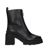 Jimmy Choo Eugenie Black Leather Ankle Boots for Women