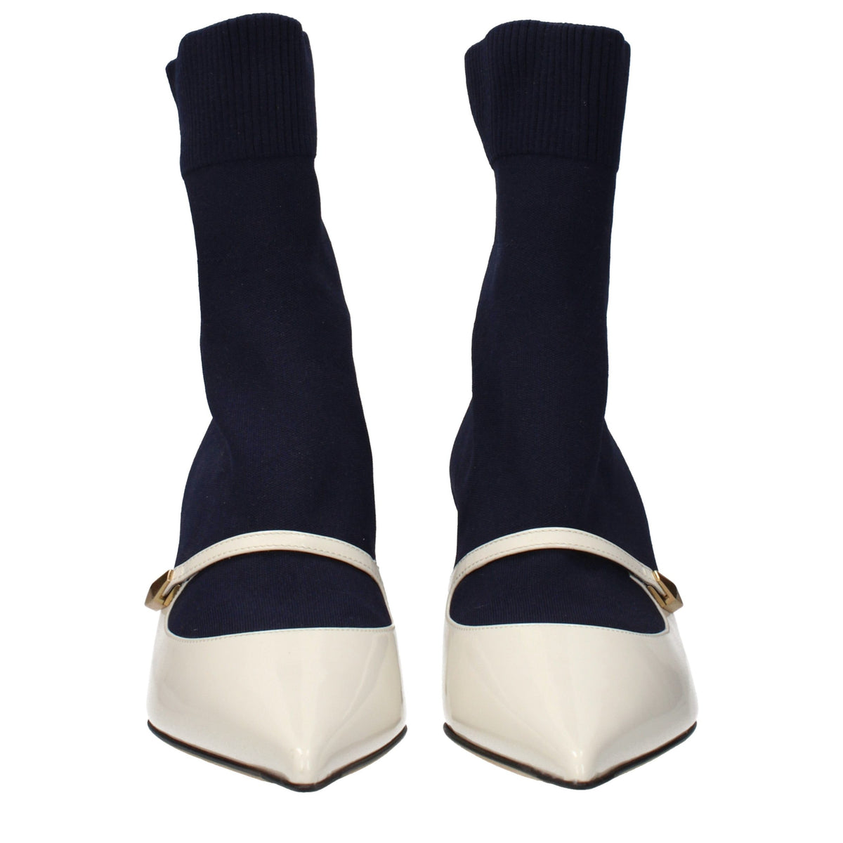 Jimmy Choo Carolyn Blue Fabric Ankle Boots for Women