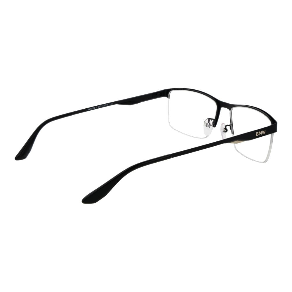 BMW Black Metal Glasses (Frames) - Stylish and Durable Eyewear