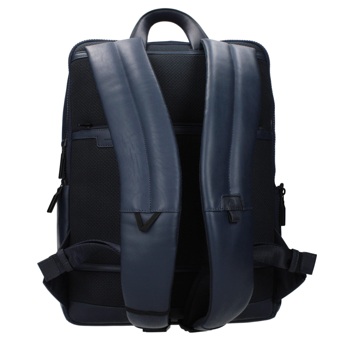 Piquadro Blue Leather Backpack - Stylish & Functional