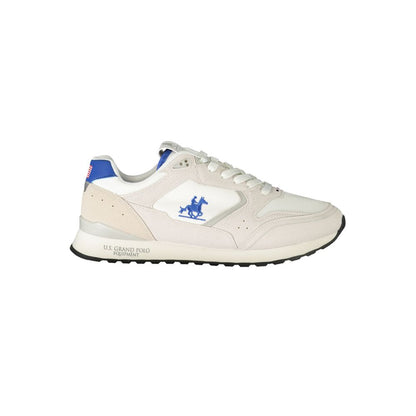 U.S. Grand White Polyester Men's Sneaker