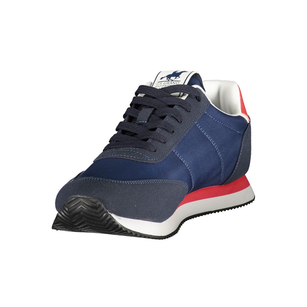 U.S. Grand Blue Polyester Men Sneaker - Stylish Comfort