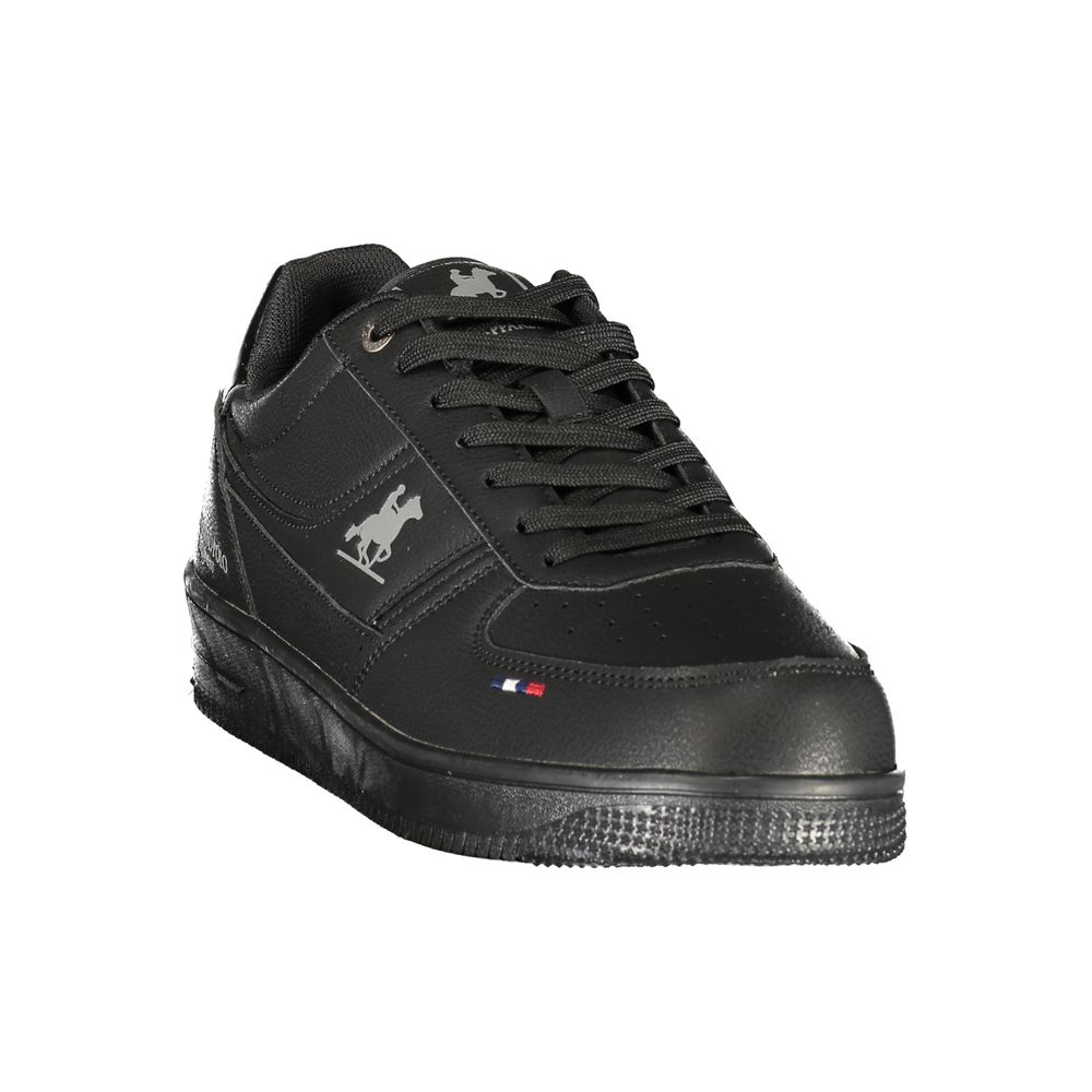 U.S. Grand Black Polyurethane Men's Sneaker - Stylish Comfort