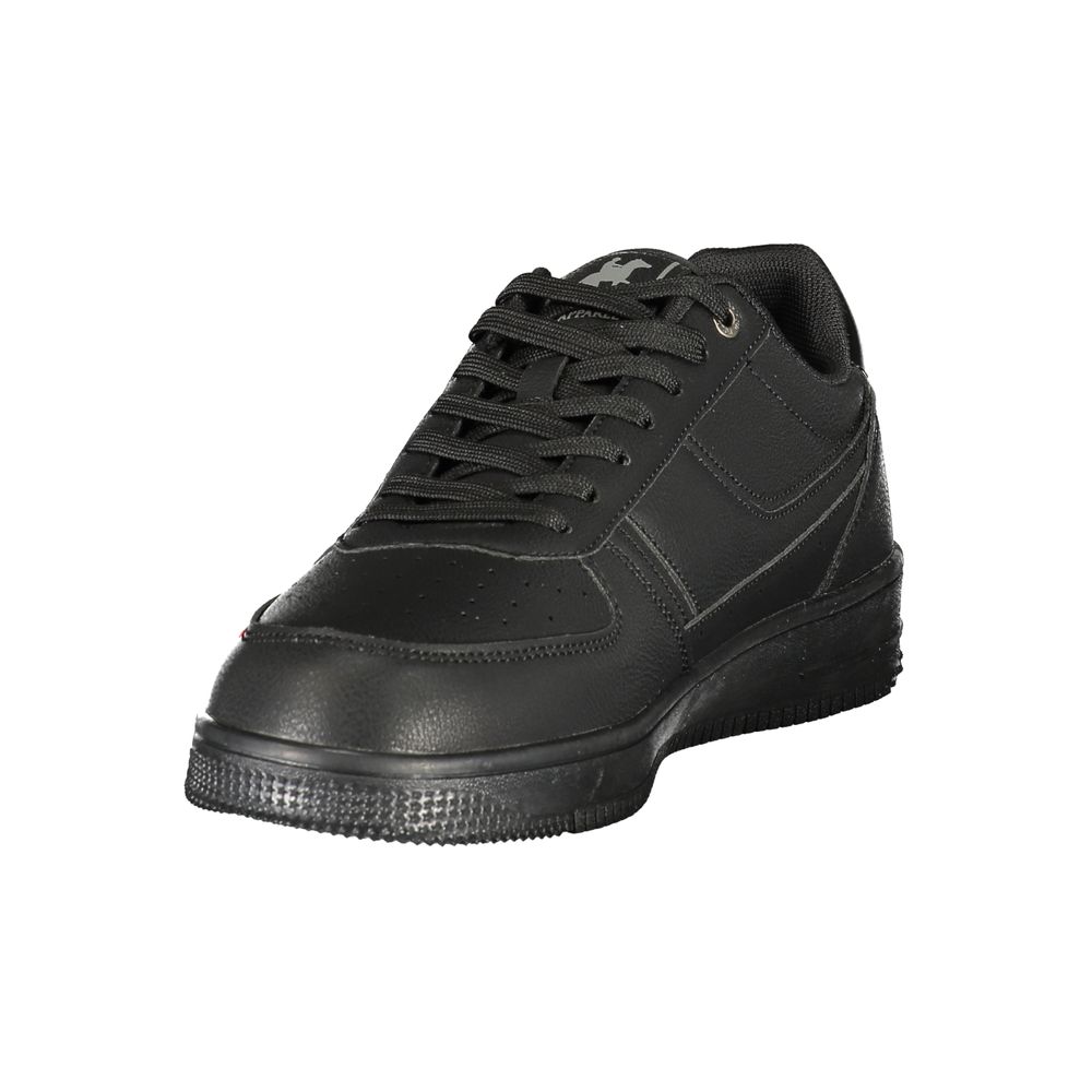 U.S. Grand Black Polyurethane Men's Sneaker - Stylish Comfort