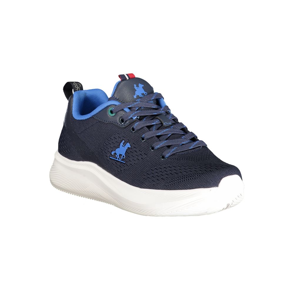 U.S. Grand Blue Polyester Men's Sneakers - Stylish & Comfortable