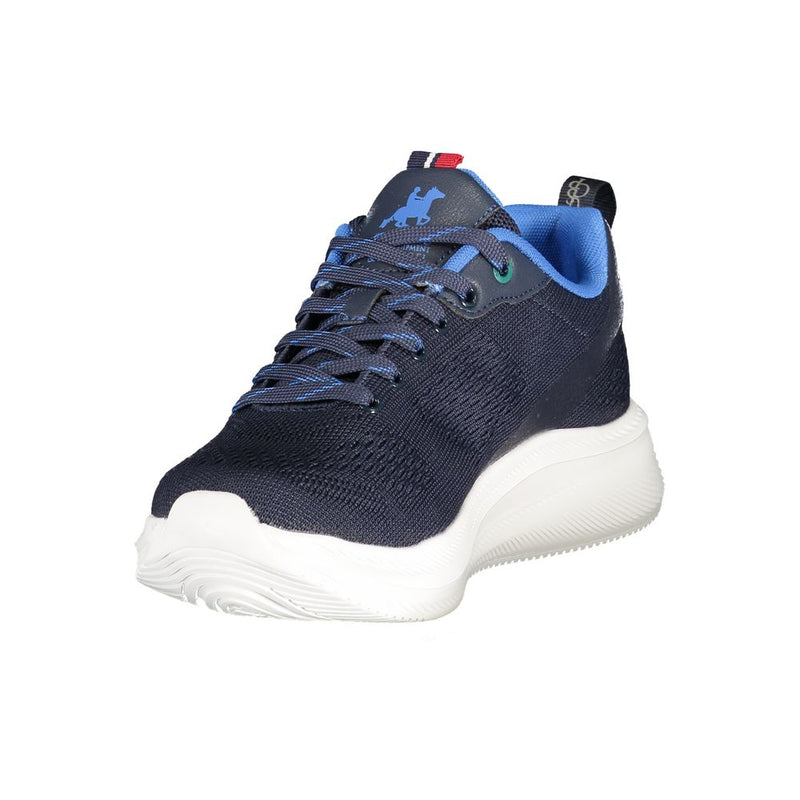 U.S. Grand Blue Polyester Men's Sneaker - Stylish Comfort