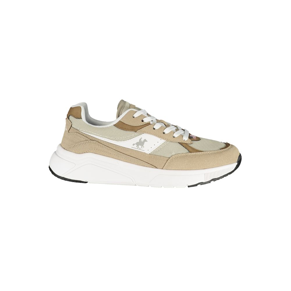 U.S. Grand Beige Polyurethane Mens Sneaker - Stylish Comfort