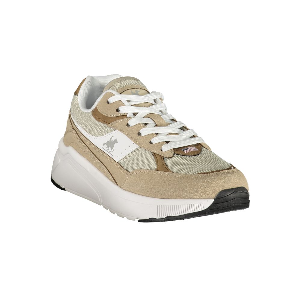 U.S. Grand Beige Polyurethane Mens Sneaker - Stylish Comfort