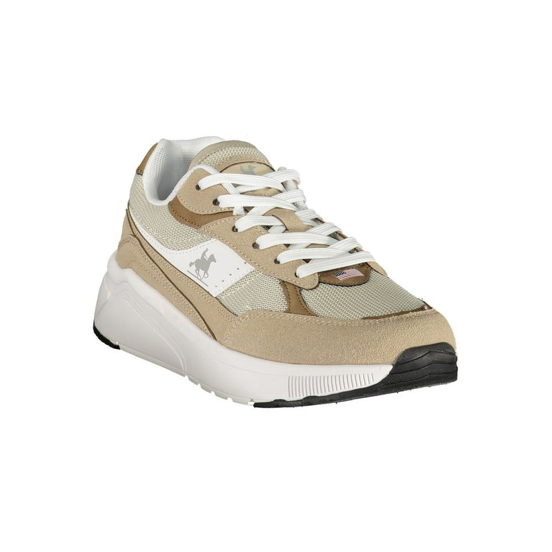 U.S. Grand Beige Polyurethane Mens Sneaker - Stylish Comfort