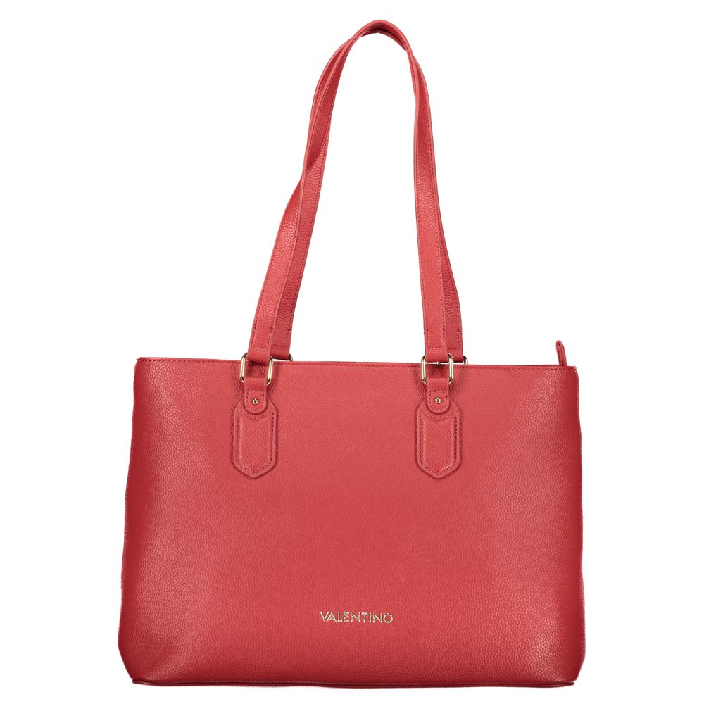 Mario Valentino Red Polyurethane Women's Bag - Stylish & Sophisticated