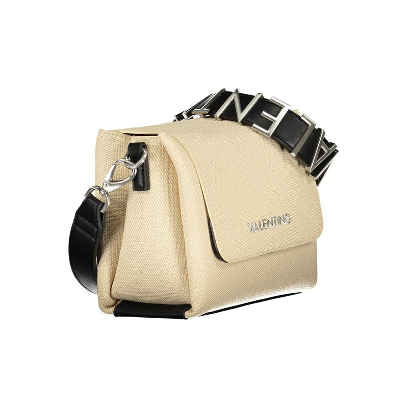 Mario Valentino Beige Polyurethane Women's Handbag