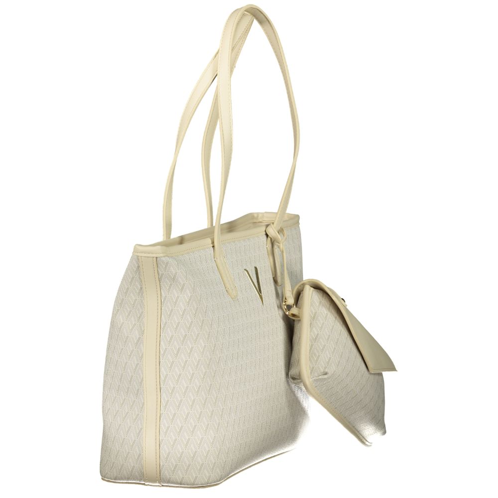 Mario Valentino Beige Poliuretano Women's Handbag